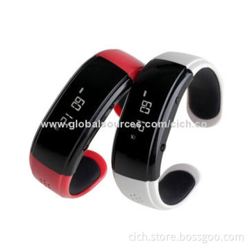 Smart Bluetooth Bracelet with OLED, Bluetooth 3.0 & BT Sync to Mobile Call